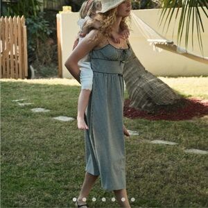 Doen Belline Dress - Noir La Maddalena Gingham